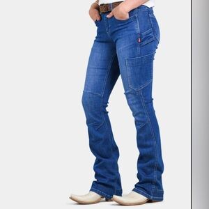 NWOT - Dovetail Workwear DX Bootcut in Blue Sky Denim